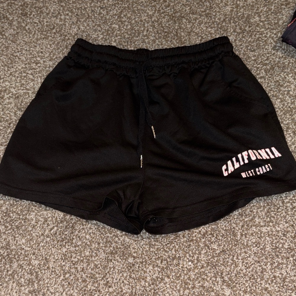 California West Coast Black Women's Shorts